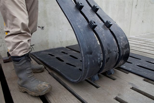 C36 160/7' - 2.13m Slatted Rubber 