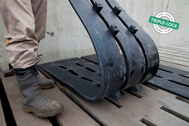 Durapak Slat Rubber Per m2