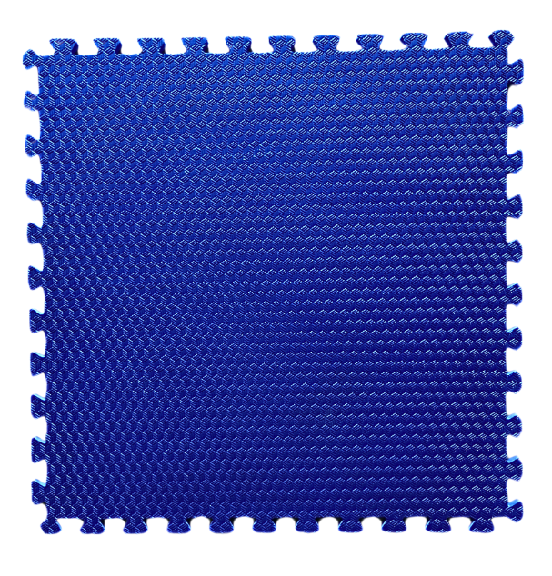 Royal Blue Interlocking EVA Mat 
1m X 1m X 20mm