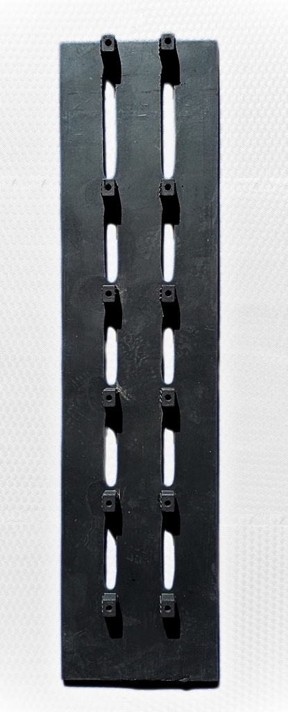C05 125/6' - 1.83m Slatted Rubber
