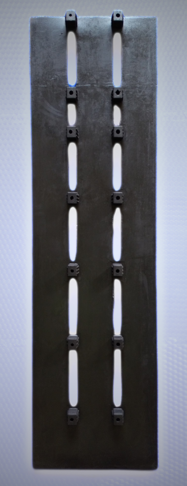 C08 130/5'9" (1.75m) Slatted Rubber