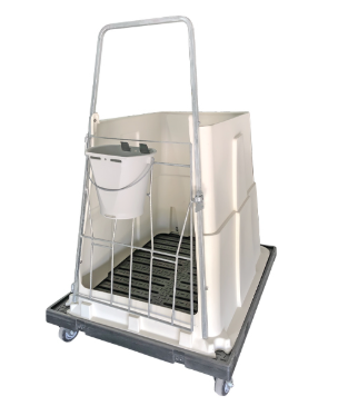 [AGRI-6014T] Movable Indoor Starter Pen (Teat Bucket Front Door)