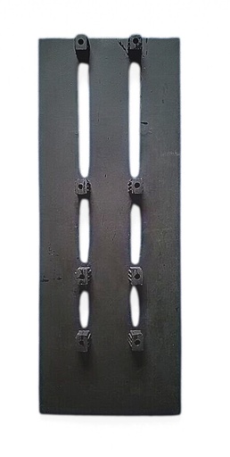 [DPK-226AA1.1.] C08 130/4' (1.22m) Slatted Rubber 