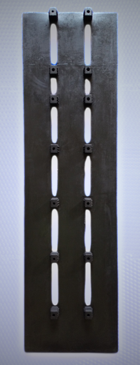[DPK-226A.] C11 140/6'3"  (1.93m) Slatted Rubber 